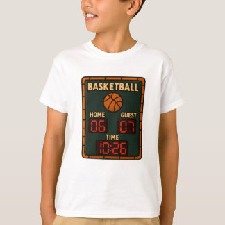 Basketball fun shirt 6-7 t