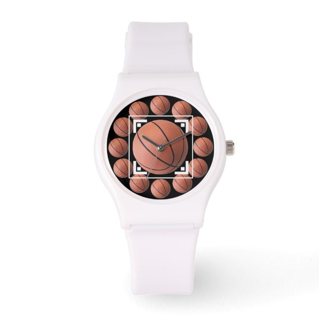 Basketball Galour Sporty Wrist Watch Armbandsur (Framsida)