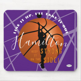 Basketball Gel Mouse Pad Lila HAMbyWG Musmatta