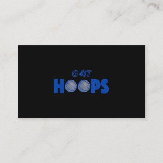 Basketball Get Ringar Visitkort