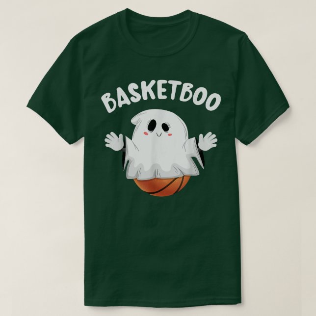 Basketball Ghost BasketBoo Basketball Lovers Hallo T Shirt (Design framsida)