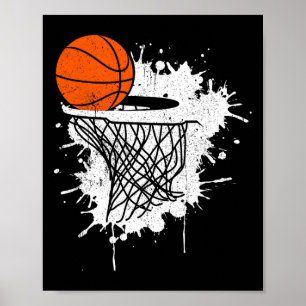 Basketball Gift for Coach Player Boys Girls Manar  Poster