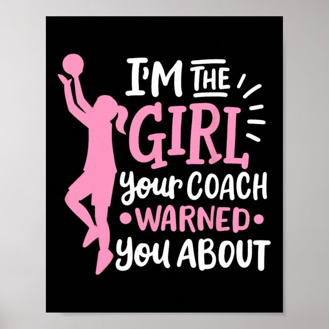 Basketball Girl 1 Poster (Framsidan)