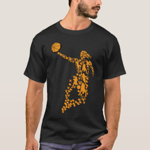 Basketball Girl Sign Basketballer Girls som Kärlek T Shirt