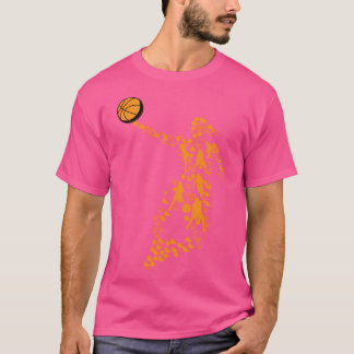 Basketball Girl Sign Basketballer Girls som Kärlek T Shirt