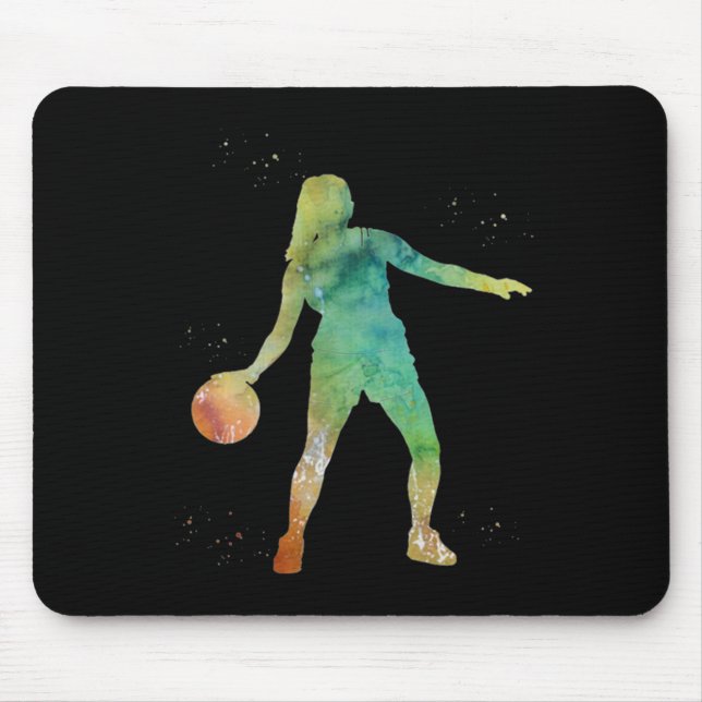 Basketball Girl spelar Musmatta (Framsidan)