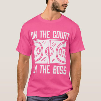 Basketball Girl Tonåring - Player Bball Streetball T Shirt