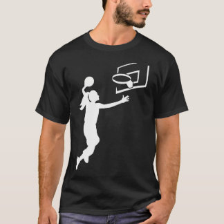 Basketball Girl Woman Bball T Shirt