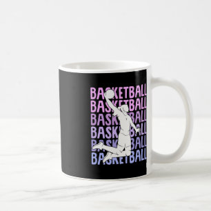 Basketball Girl Women Kids Kaffemugg