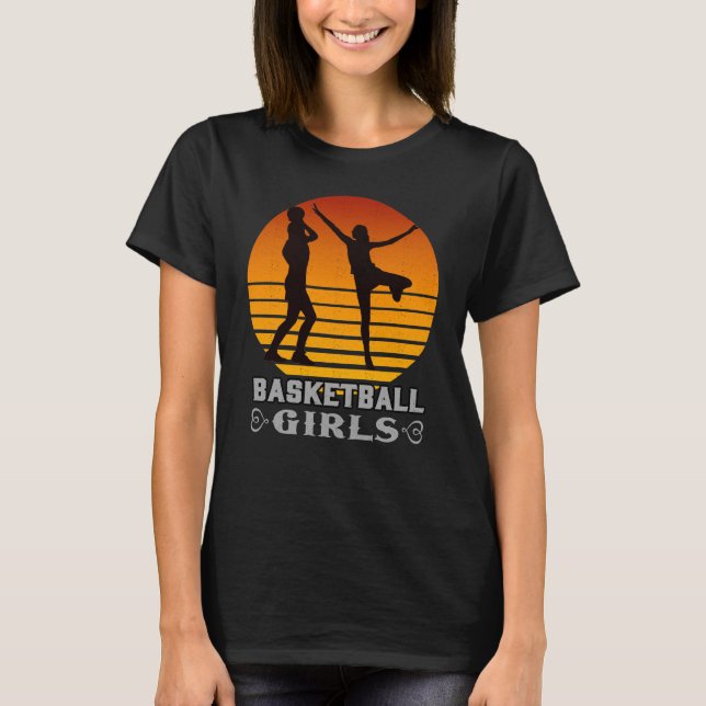 Basketball Girls T Shirt (Framsida)
