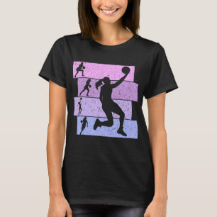 Basketball Girls Women Kids T Shirt