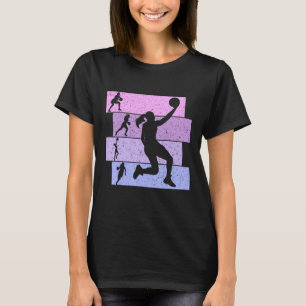 Basketball Girls Women Kids T Shirt