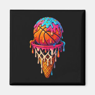 Basketball Glass Strömmande För Pojkar Flickor Ung Magnet