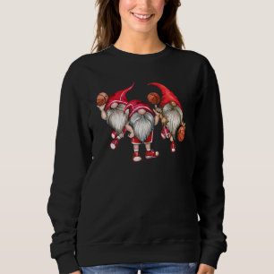 Basketball Gnomes Tomte Scandinavian Three Garden T Shirt