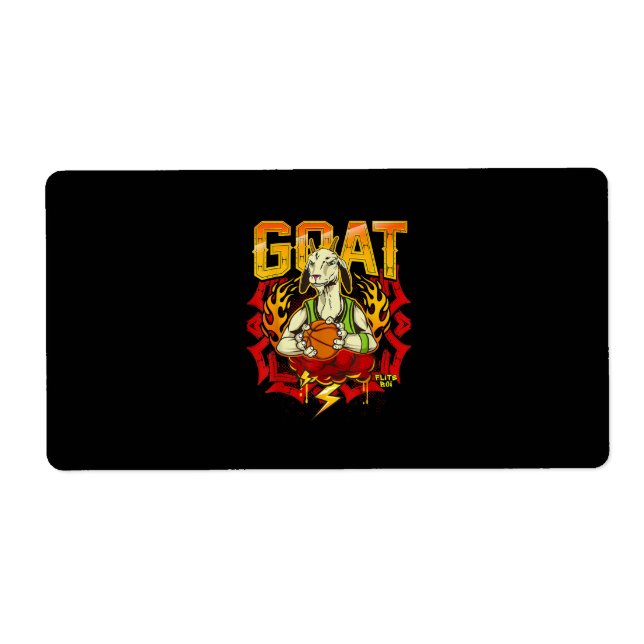 Basketball Goat Gift Fraktsedel (Framsidan)