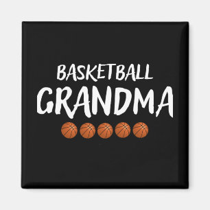 Basketball Grandma Grandmor Grammy Nana Mimi Magnet