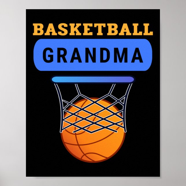 Basketball Grandma Poster (Framsidan)
