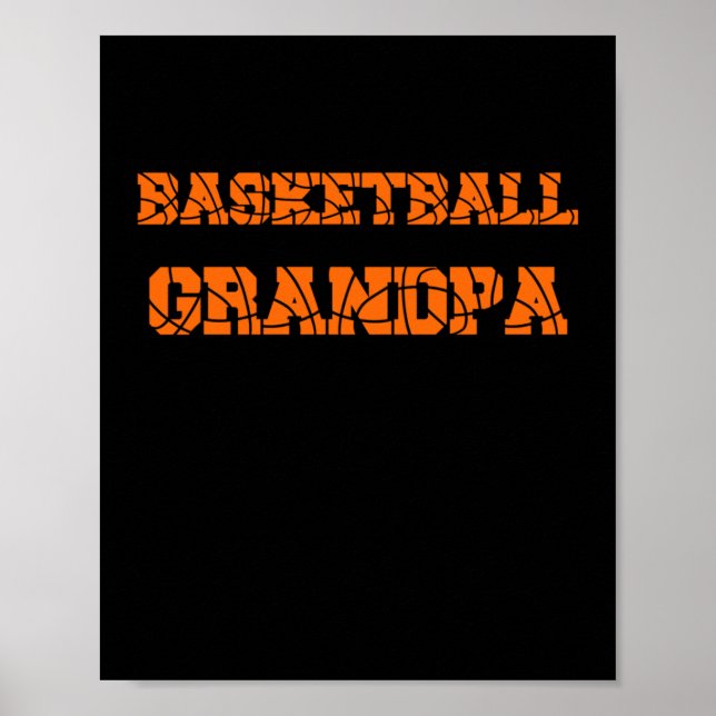 Basketball Grandpa Poster (Framsidan)