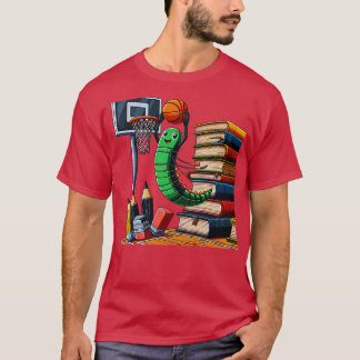 Basketball Graphic for Readers and Bookworm T Shirt