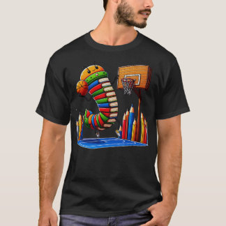 Basketball Graphic for Readers and Bookworm T Shirt