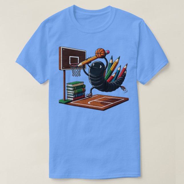 Basketball Graphic for Readers and Bookworm T Shirt (Design framsida)