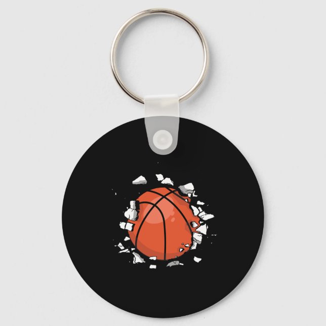 Basketball Graphic Nyckelring (Framsida)