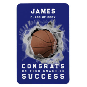 Basketball Gratulerar Magnet