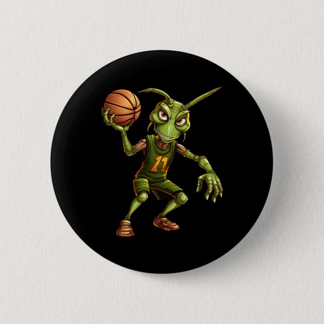 Basketball Grhopper Knapp (Framsida)