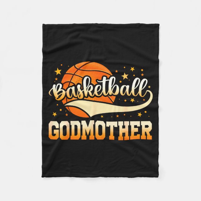 Basketball Gudmor Design Fleecefilt (Framsidan)