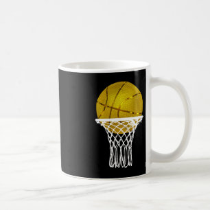 Basketball Guld Bball Trophy Sport Älskare Gift Ma Kaffemugg