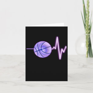 Basketball Heartbeat - Nyaste Roliga Basketball Kort
