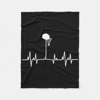 Basketball Heartslag 1 Fleecefilt