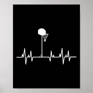 Basketball Heartslag 1 Poster