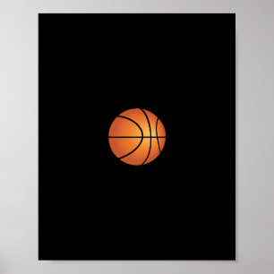 Basketball Heartslag Coola I Kärlek Basketball Tee Poster