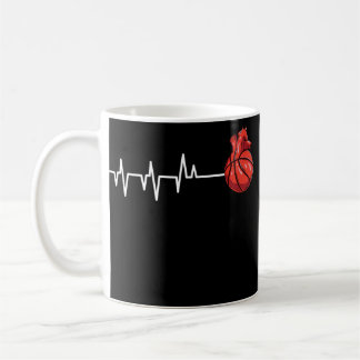 Basketball Heartslag  Kaffemugg