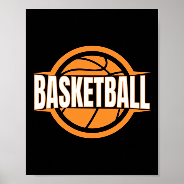 Basketball Heartslag Poster (Framsidan)