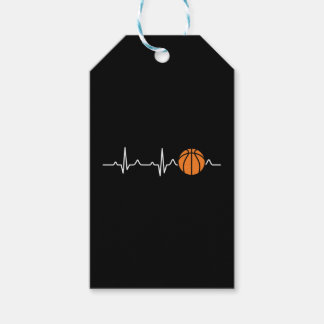 Basketball Heartslag Presentetikett