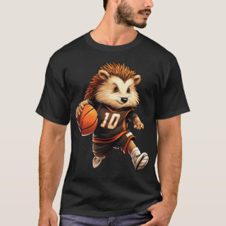 Basketball Hedgehog T Shirt