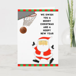 Basketball-Helgdagskort Helgkort