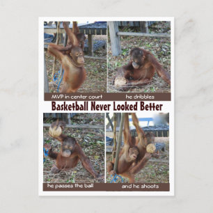 Basketball Heroes Vykort