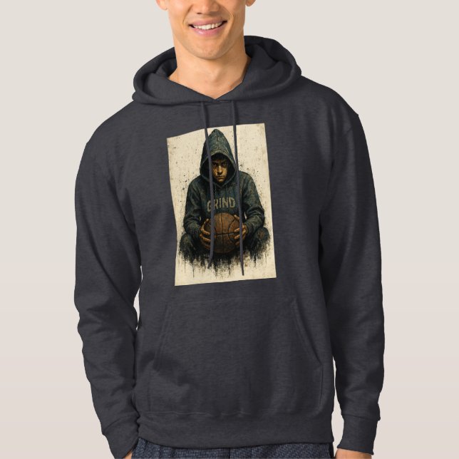 Basketball Hoodie - Grind (Framsida)