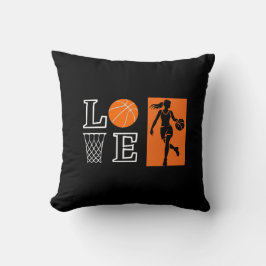 Basketball Hoops, Basketball Player Gift Kudde