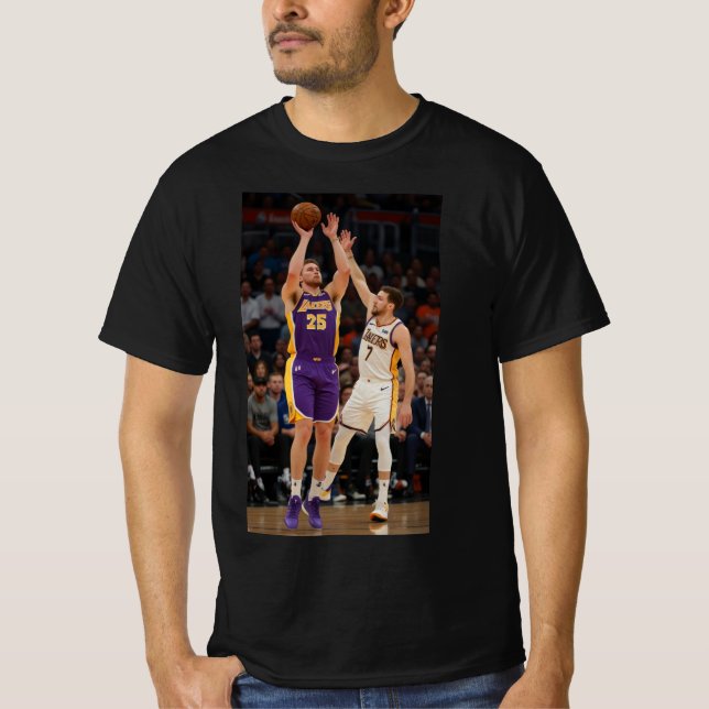 Basketball Hustle Tee: Dribble, Shoot t-shirt (Framsida)