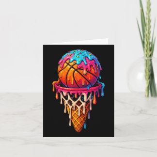 Basketball Ice Cream-drivrutin för unga pojkar fli Kort