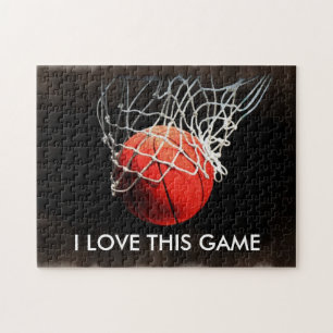 Basketball Illustration Painting Art Sports Pussel