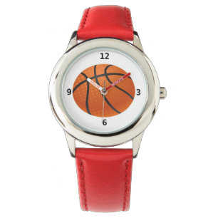 Basketball inspirerade idrottstema armbandsur