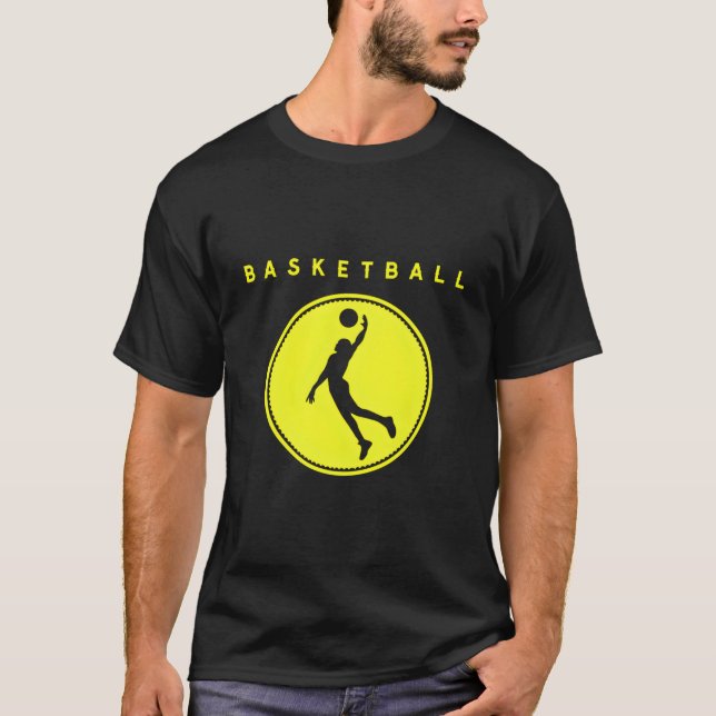Basketball Jersey Basketball For Basketball T Shirt (Framsida)
