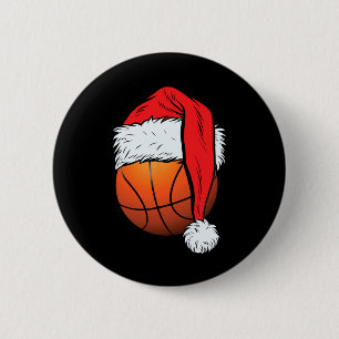 Basketball jul Boll Santa Hat Julafton Boys Manar Knapp