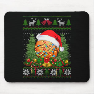 Basketball jul - Ugly Family Gifts-sport Kärlek Musmatta