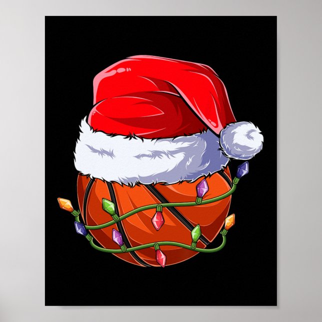 Basketball-julapparat Poster (Framsidan)
